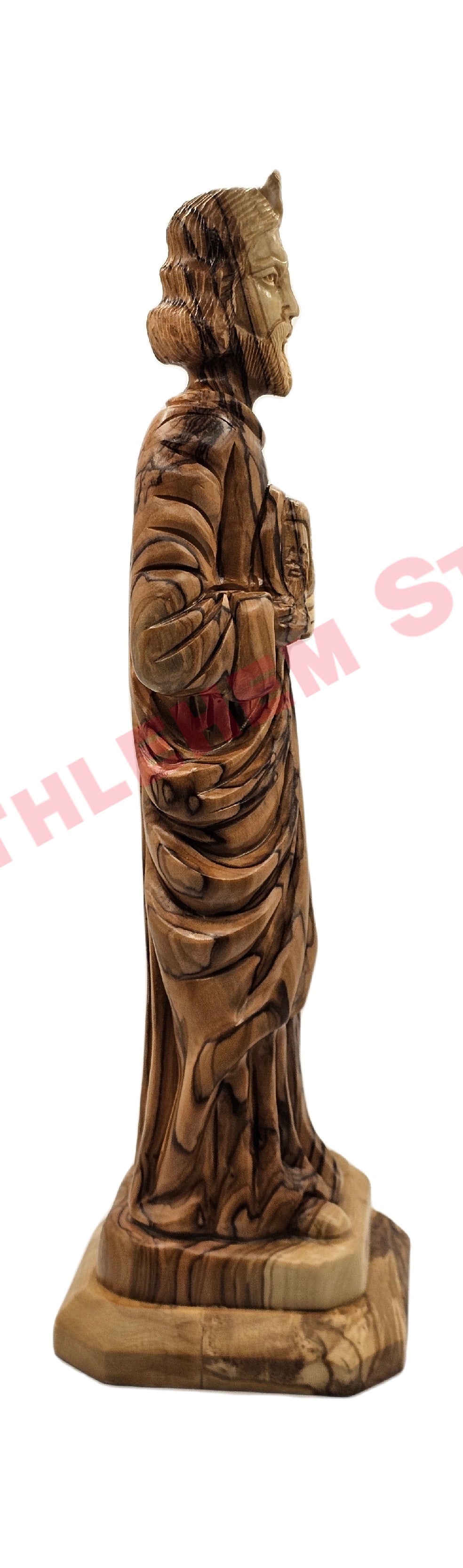 St Jude olive wood statue Medium