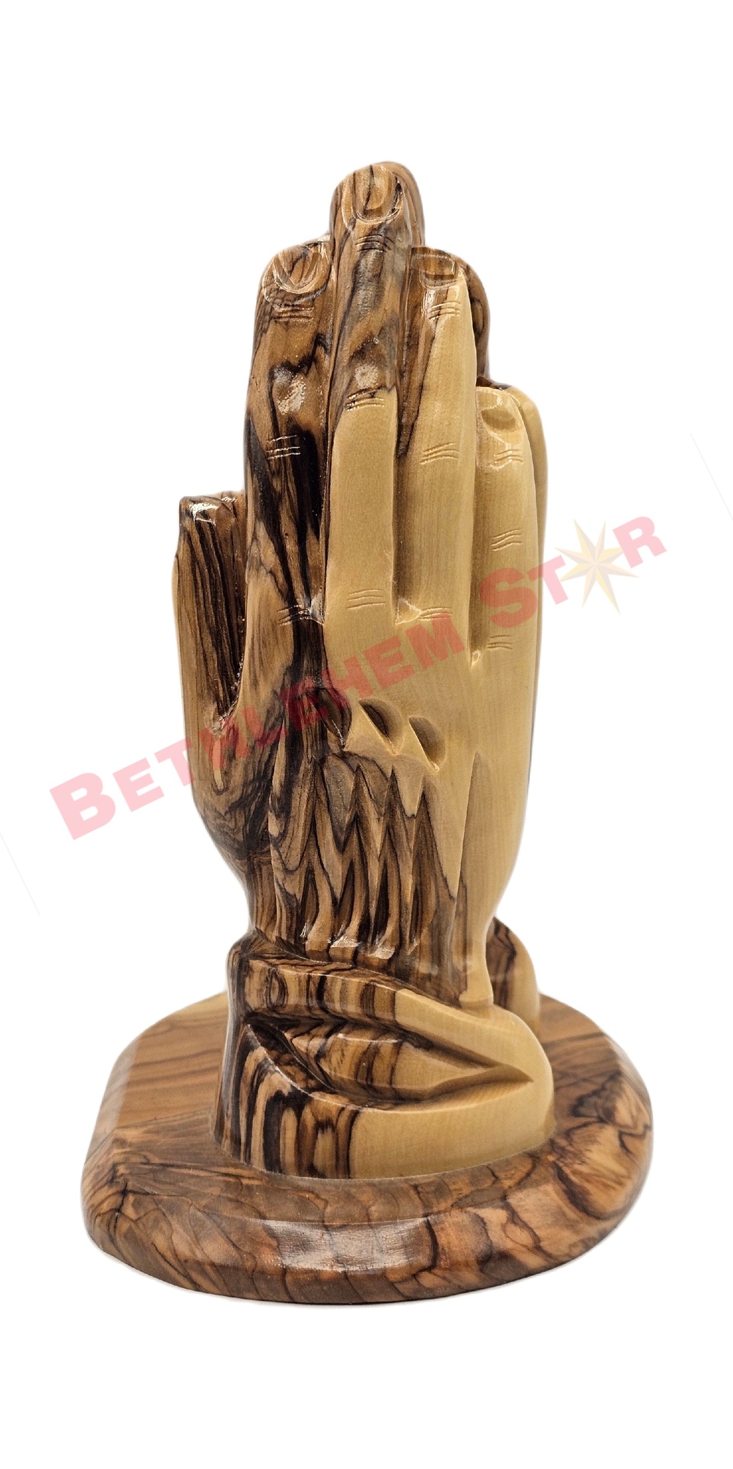 Olive wood Praying Hand Medium