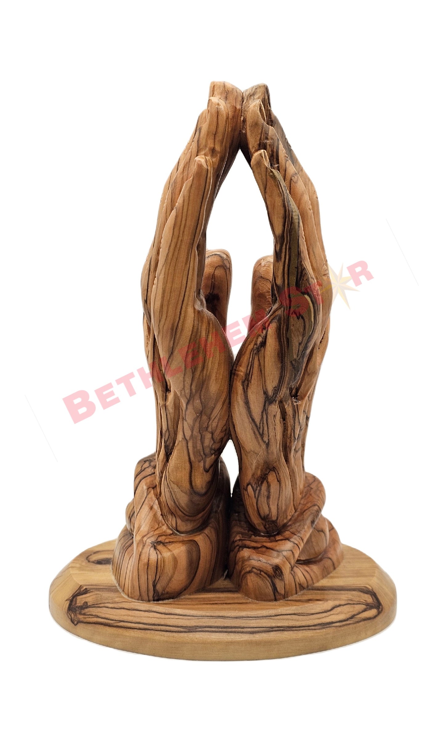 Olive wood Praying Hand large Pro