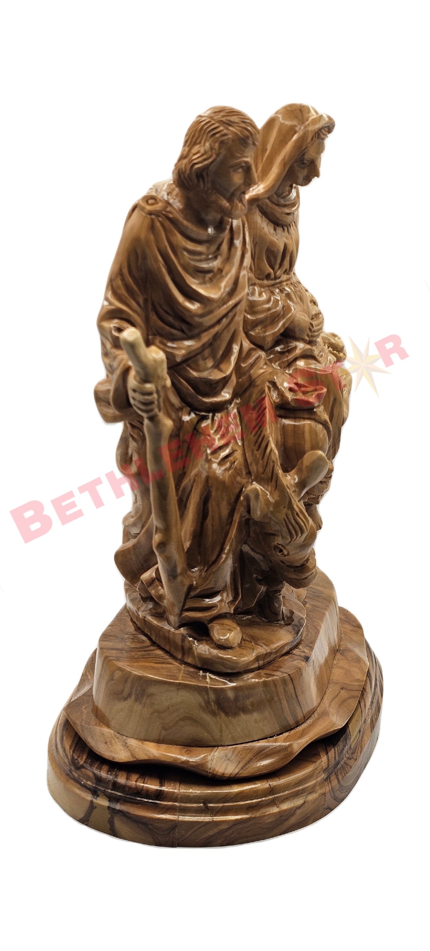 Pregnant Mary & Joseph's journey to Bethlehem statue