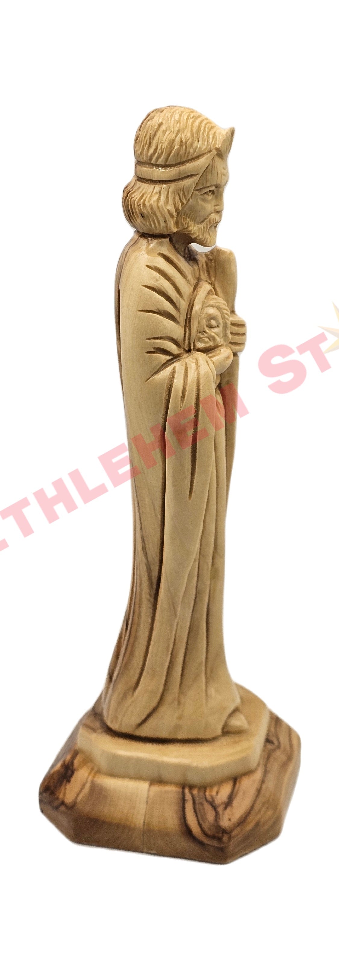 St Jude olive wood statue Small