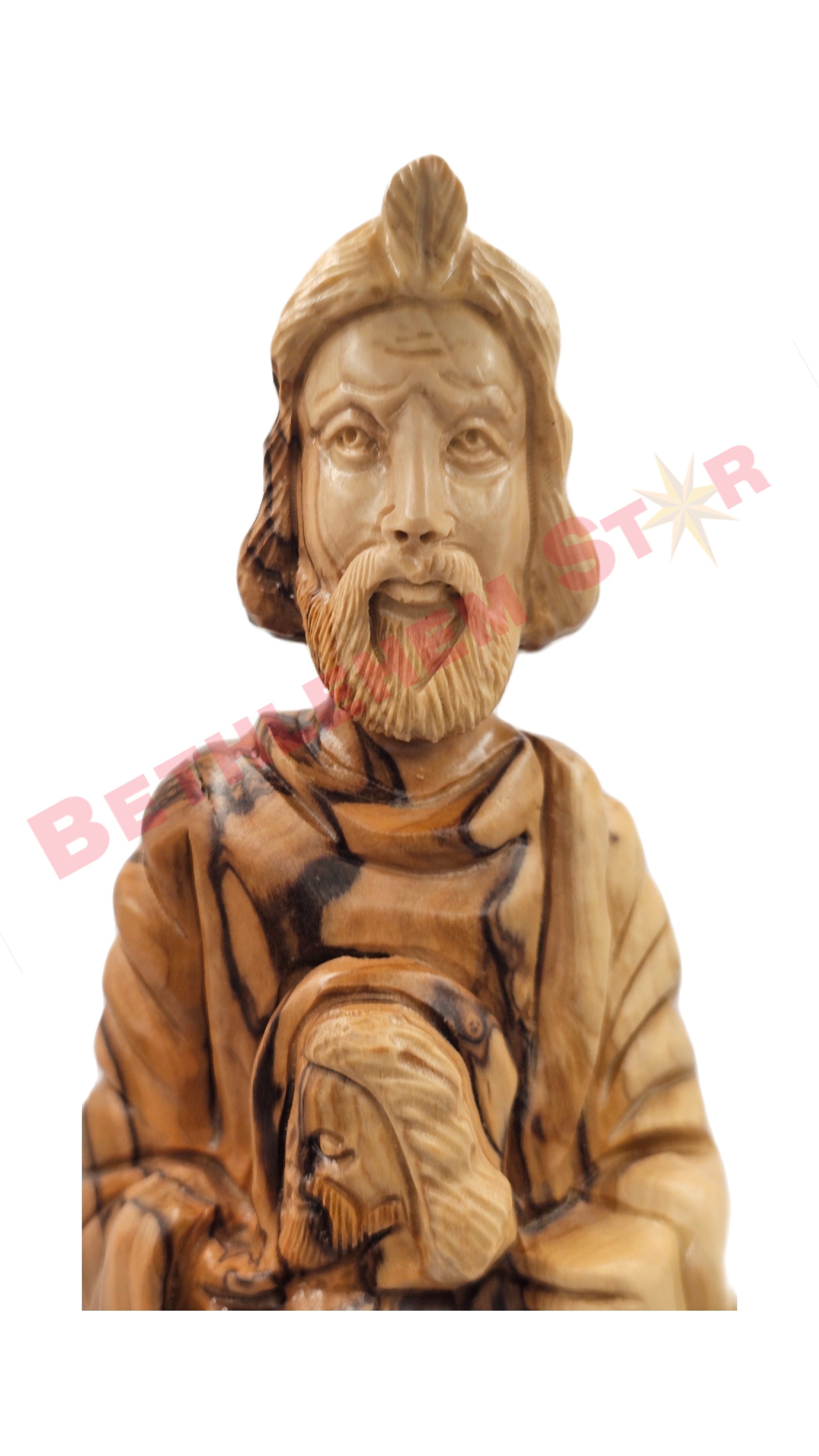 St Jude olive wood statue Medium