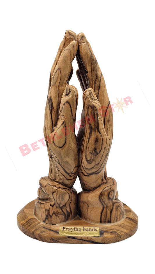Olive wood Praying Hand large