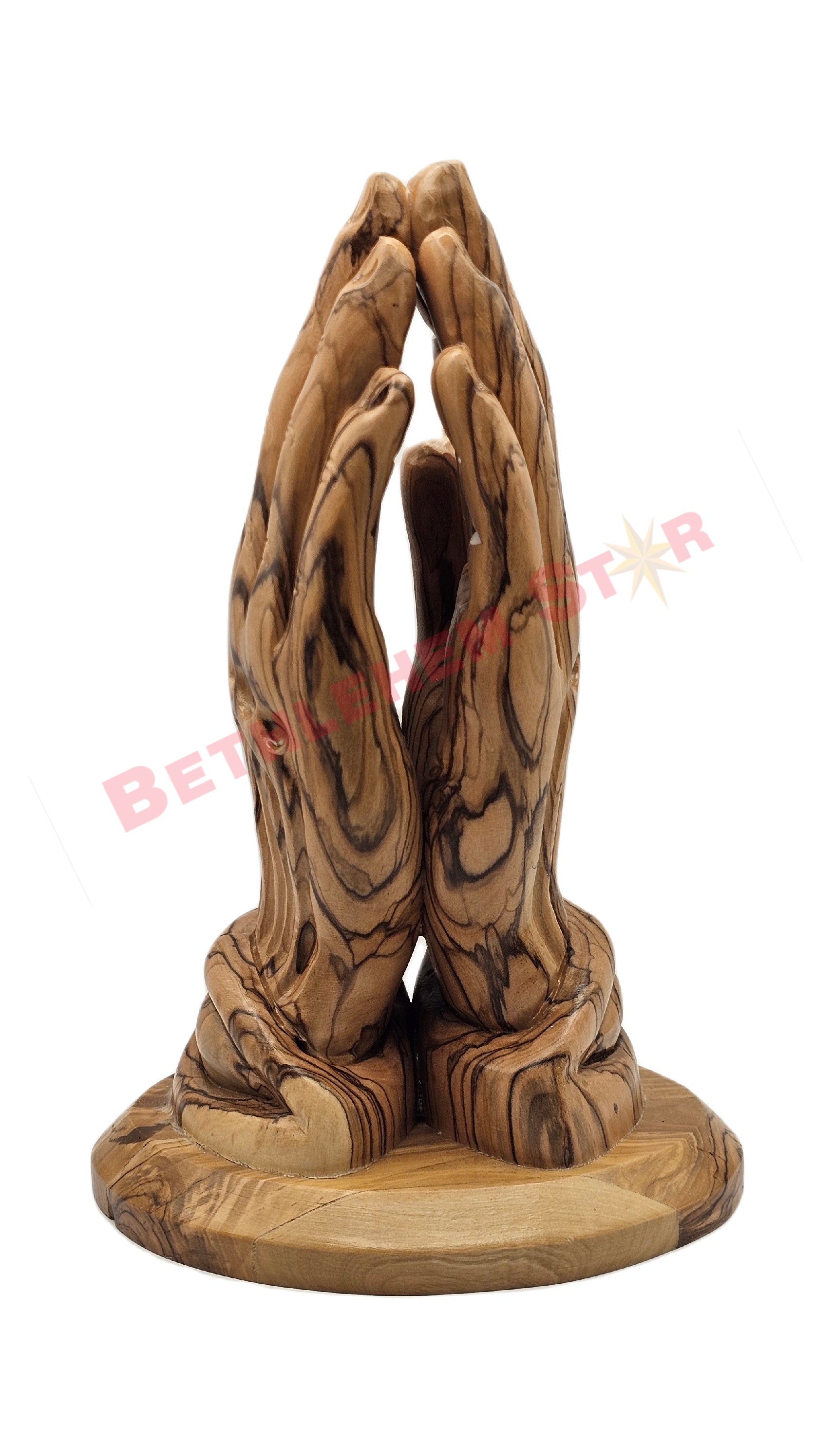 Olive wood Praying Hand large