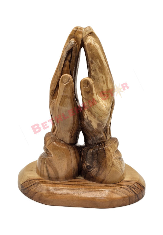 Olive wood Prayer Hand Small