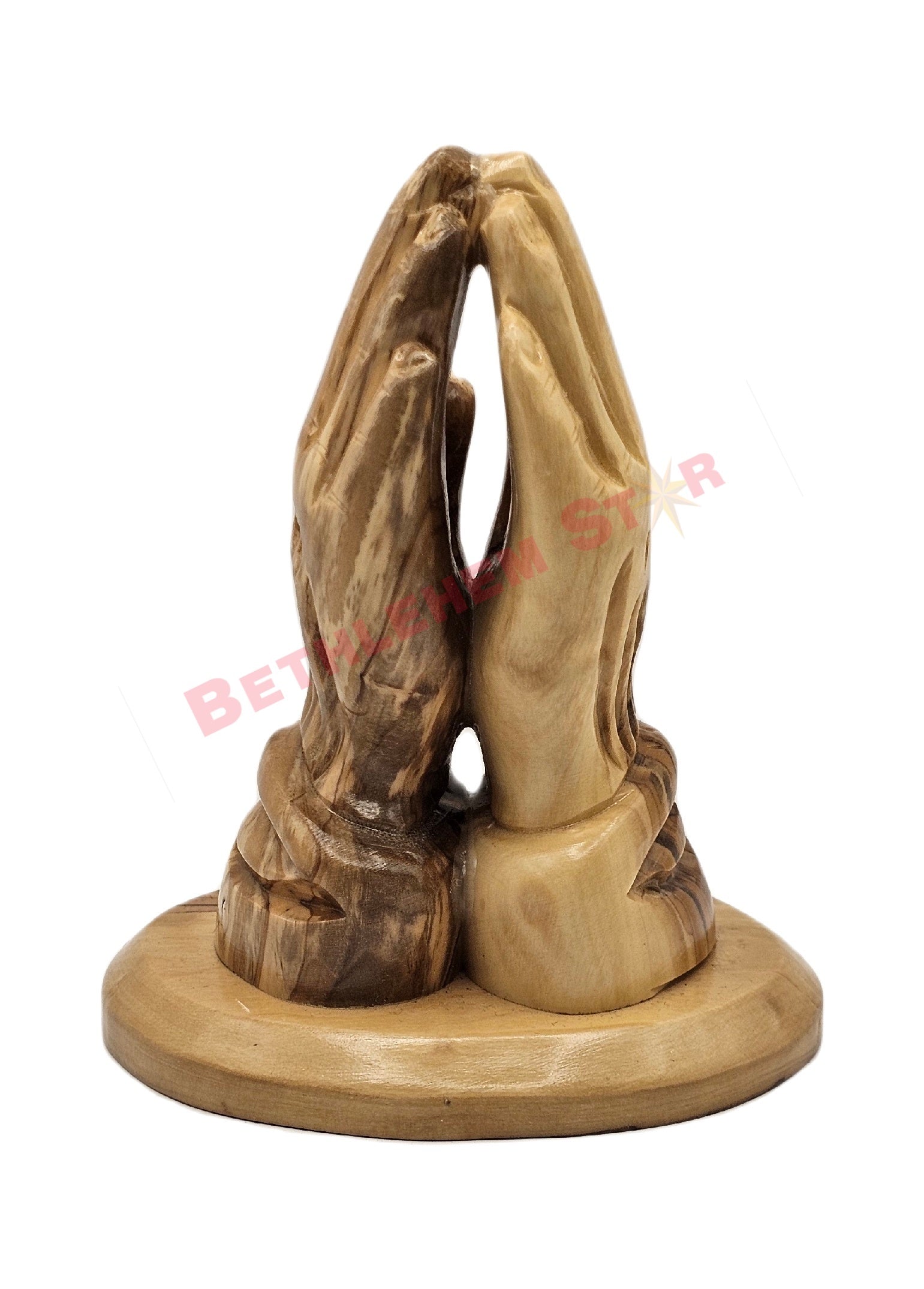 Olive wood Prayer Hand Small