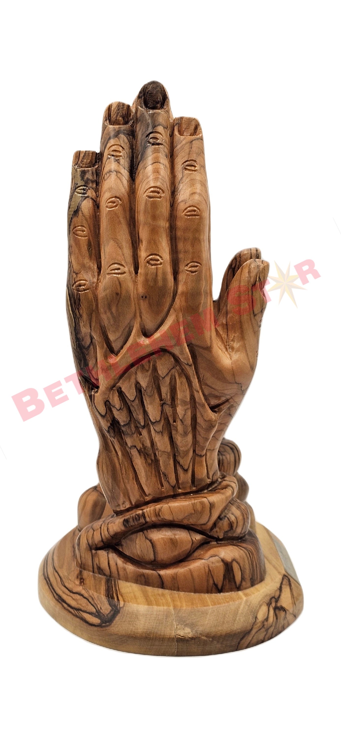 Olive wood Praying Hand large Pro