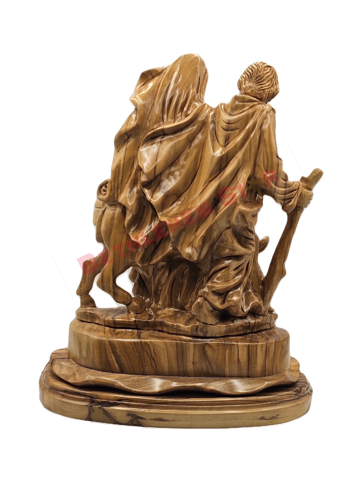 Pregnant Mary & Joseph's journey to Bethlehem statue
