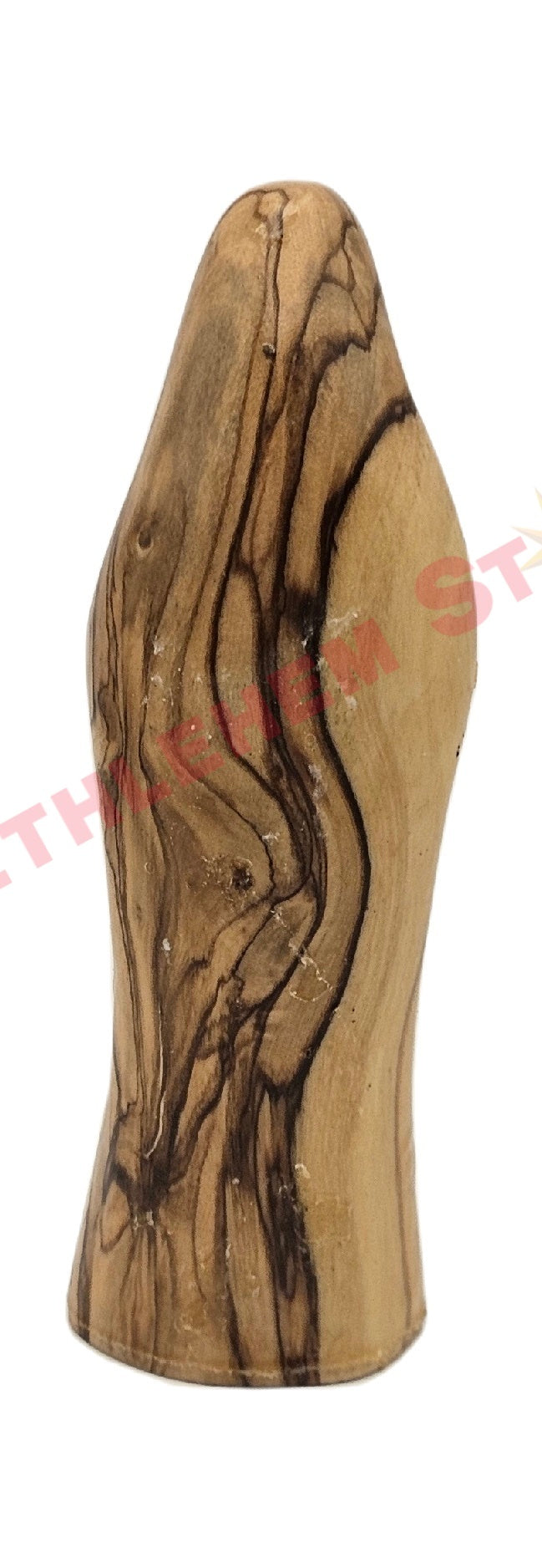 Faceless Madonna and Child - Mary with Baby Jesus Olive Wood Statue Small