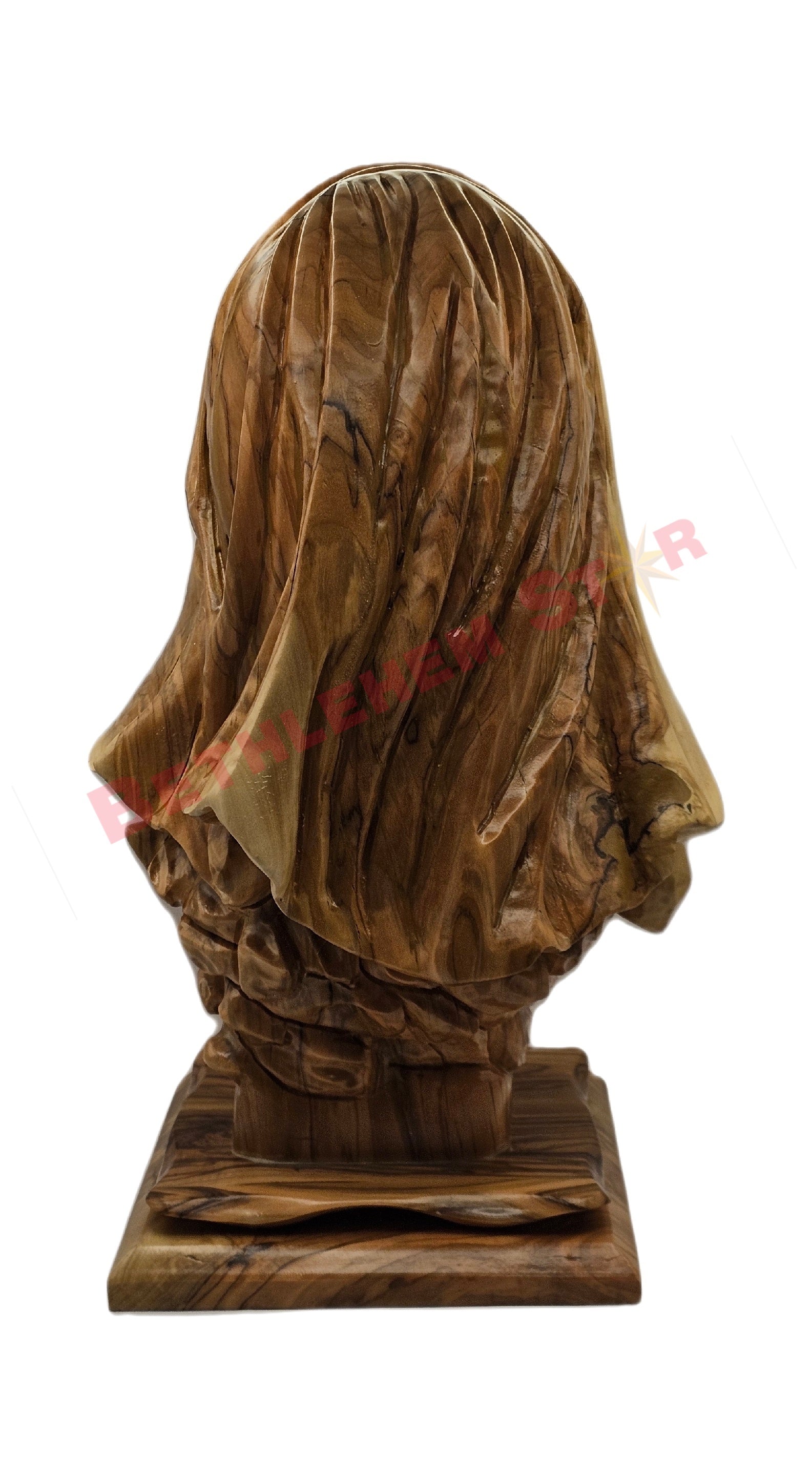 The Blessed Virgin Mary Bust Hand Carved