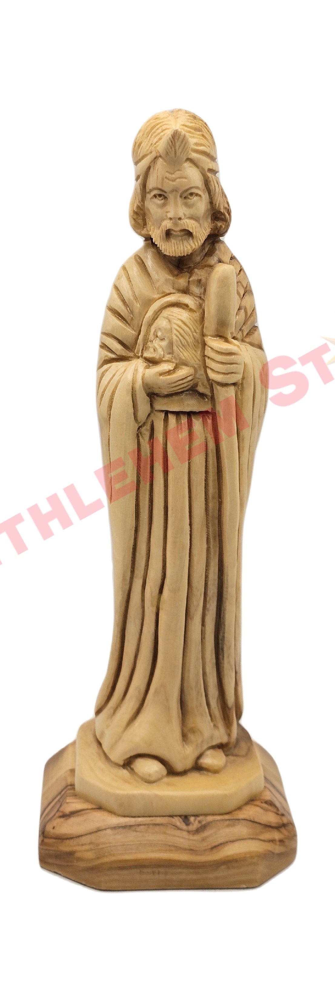 St Jude olive wood statue Small
